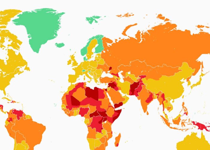 نا امن ترین کشور های جهان